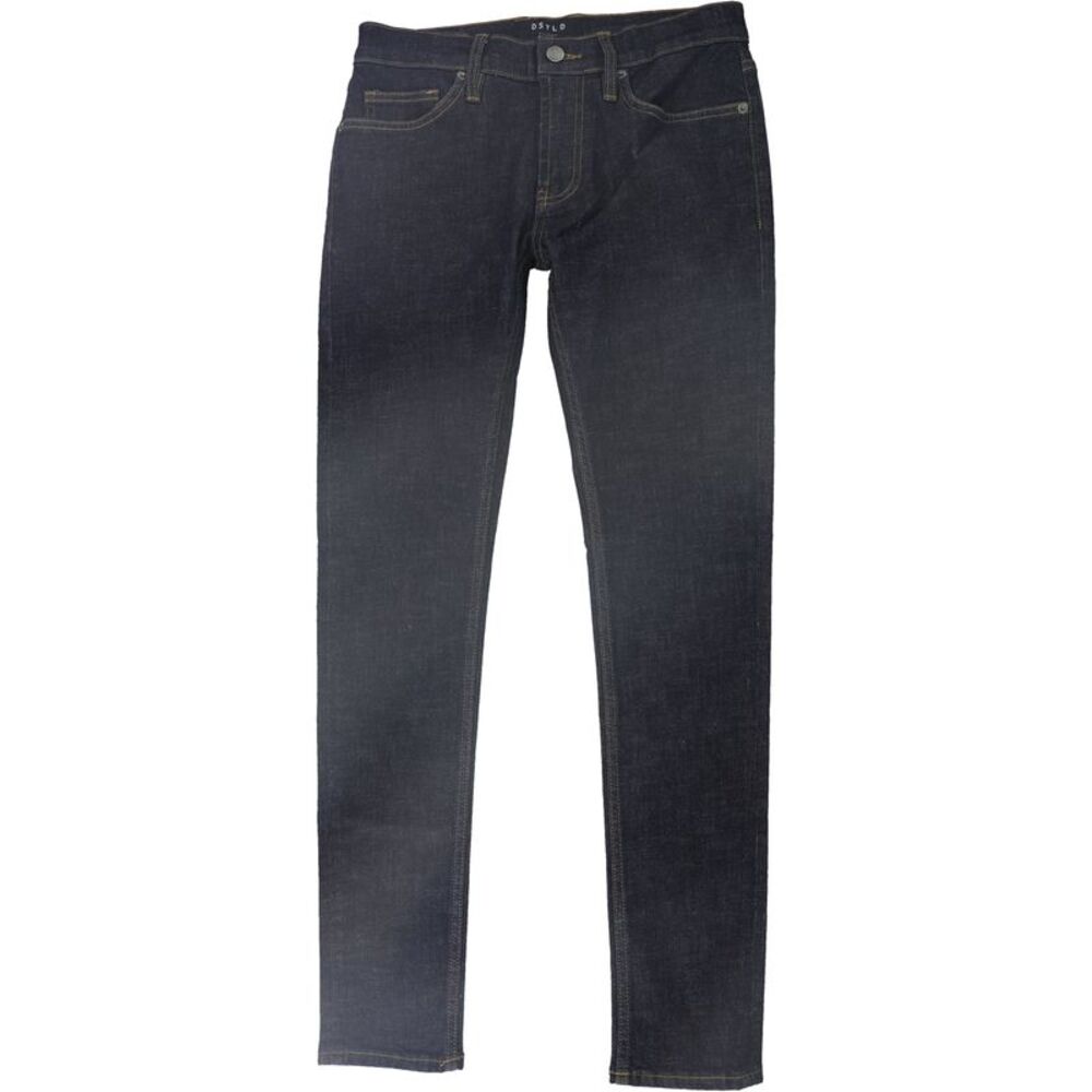 DSTLD Mens Solid Tapered Skinny Jeans, NWT